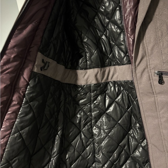 Nicole Miller Women's Quilted Brown Ski Jacket - Picture 5 of 6